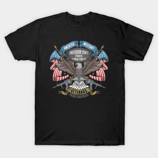 American Eagle And Flag T-Shirt